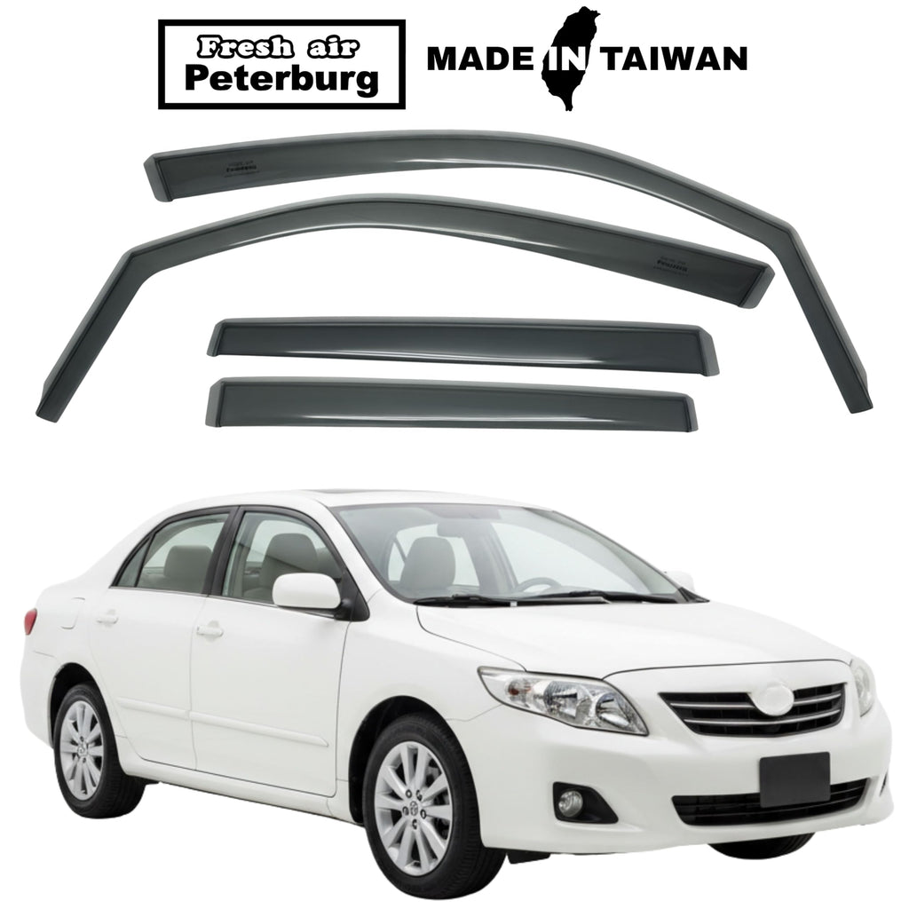 比德堡崁入式晴雨窗【短截款】TOYOTA豐田 ALTIS 2007.12-2012