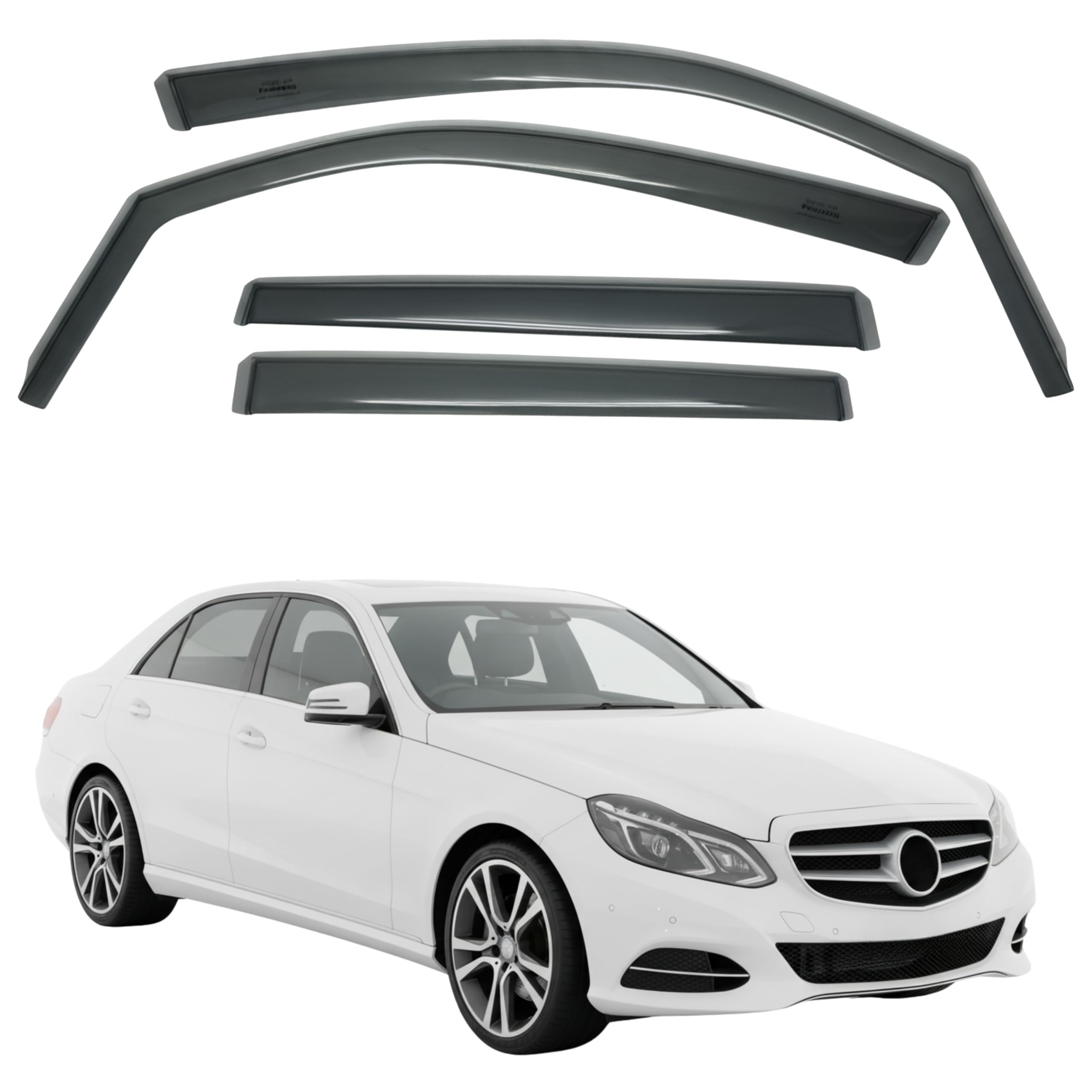 比德堡崁入式晴雨窗【國際標準款】M.BENZ賓士 E-Class/E350/ S212 5D 2009.7-2016