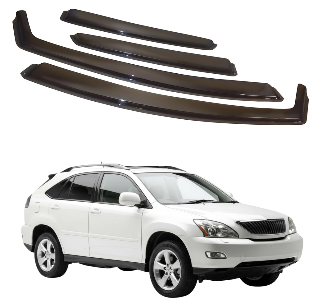 Fresh Air Peterburg Deflectores de ventana de canal [Versión corta] LEXUS RX350/RX330 Gen 2 2003-2008