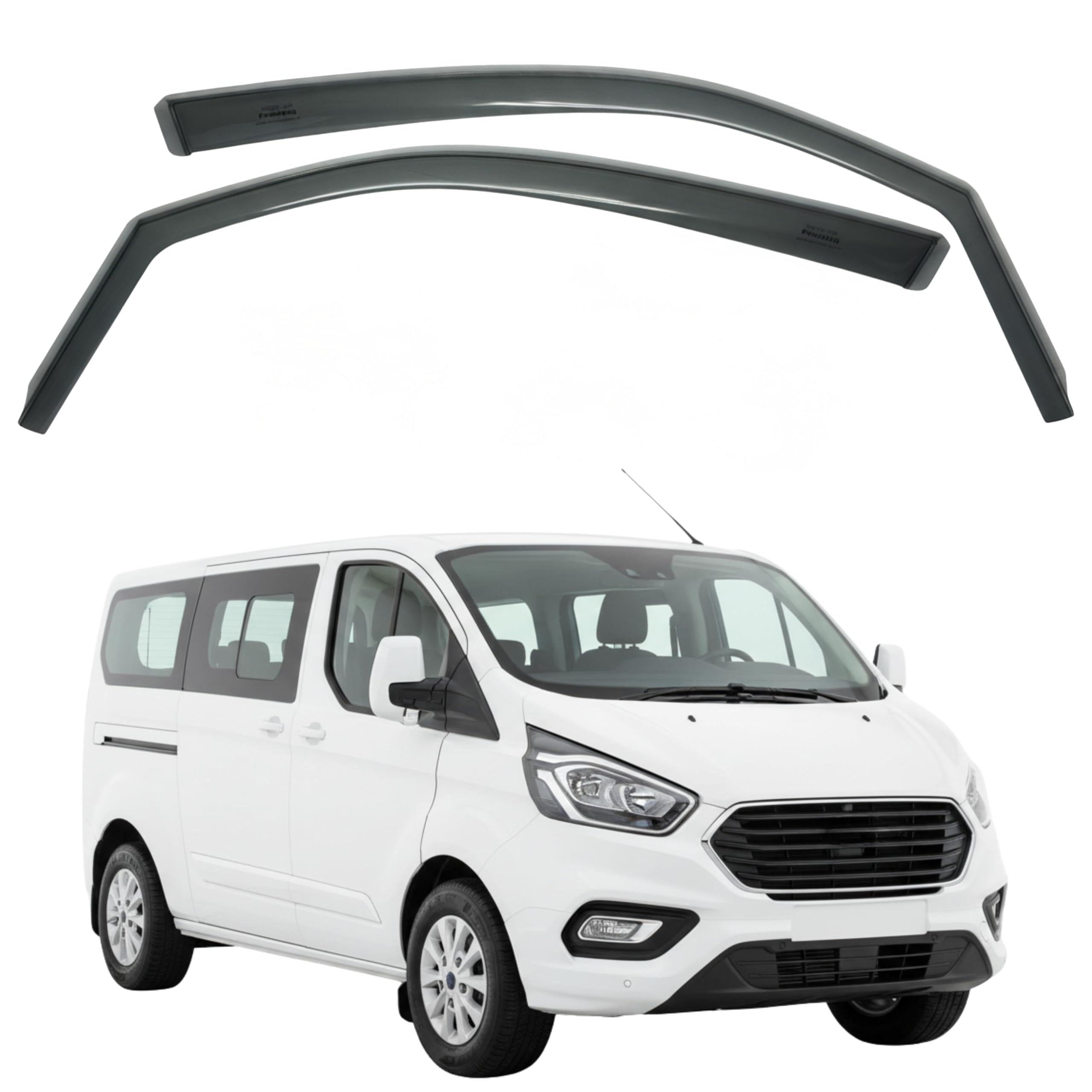比德堡崁入式晴雨窗【國際標準款】FORD福特 Tourneo Custom (九人座旅行家) 長軸 2014-2024