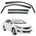 比德堡崁入式晴雨窗【短截款】HYUNDAI現代 ELANTRA 5代 2012-2016