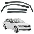Fresh Air Peterburg Deflectores de ventana de canal [Versión corta] SKODA Octavia Combi 5D Gen 3 2015-2021
