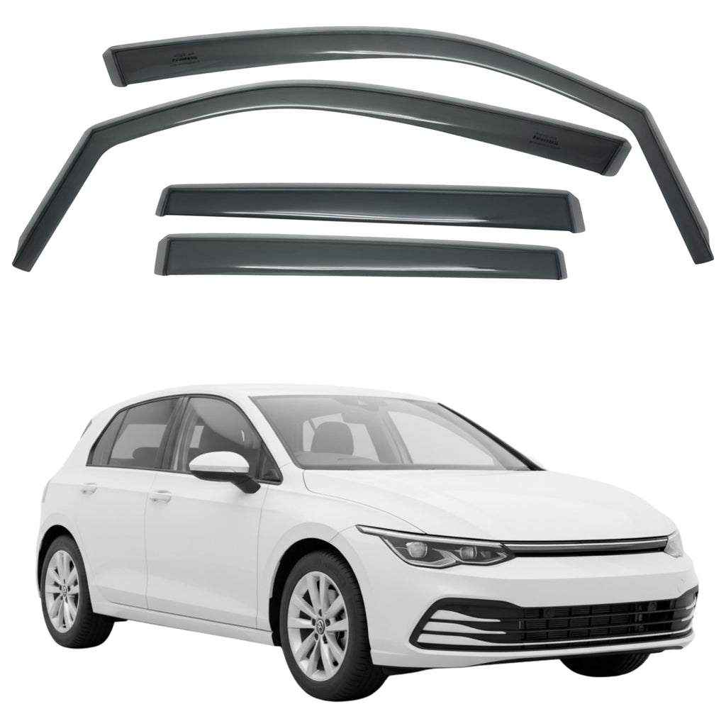 比德堡崁入式晴雨窗【短截款】VW福斯 GOLF 8/ GOLF GTI 2021.7-