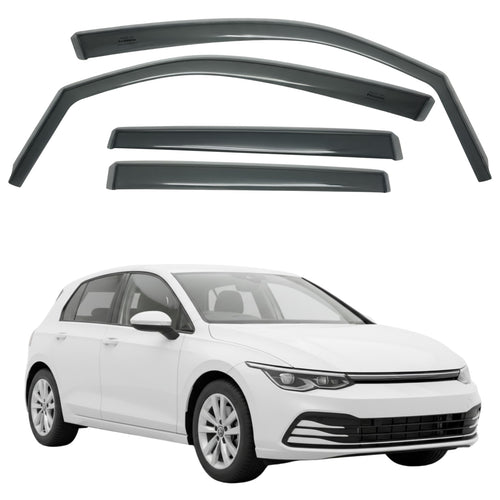 Fresh Air Peterburg Deflectores de ventana de canal [Versión corta] VW GOLF 8/ GOLF GTI 2021.7-