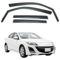 Fresh Air Peterburg Deflectores de ventana de canal [Versión corta] MAZDA Mazda 3 4D Gen 2 2009.11-2014