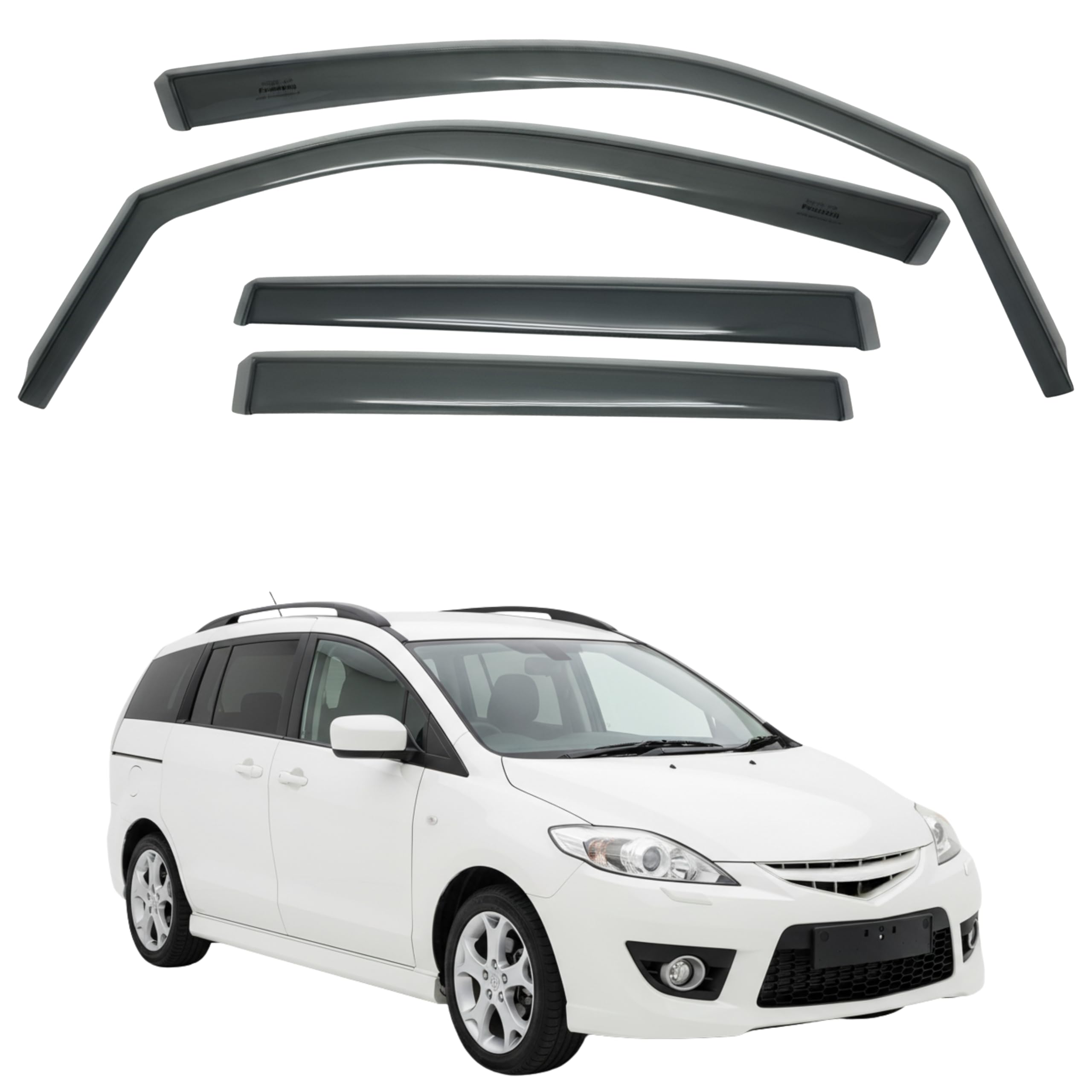 比德堡崁入式晴雨窗【國際標準款】MAZDA馬自達 Mazda 5 二代 2006-2011