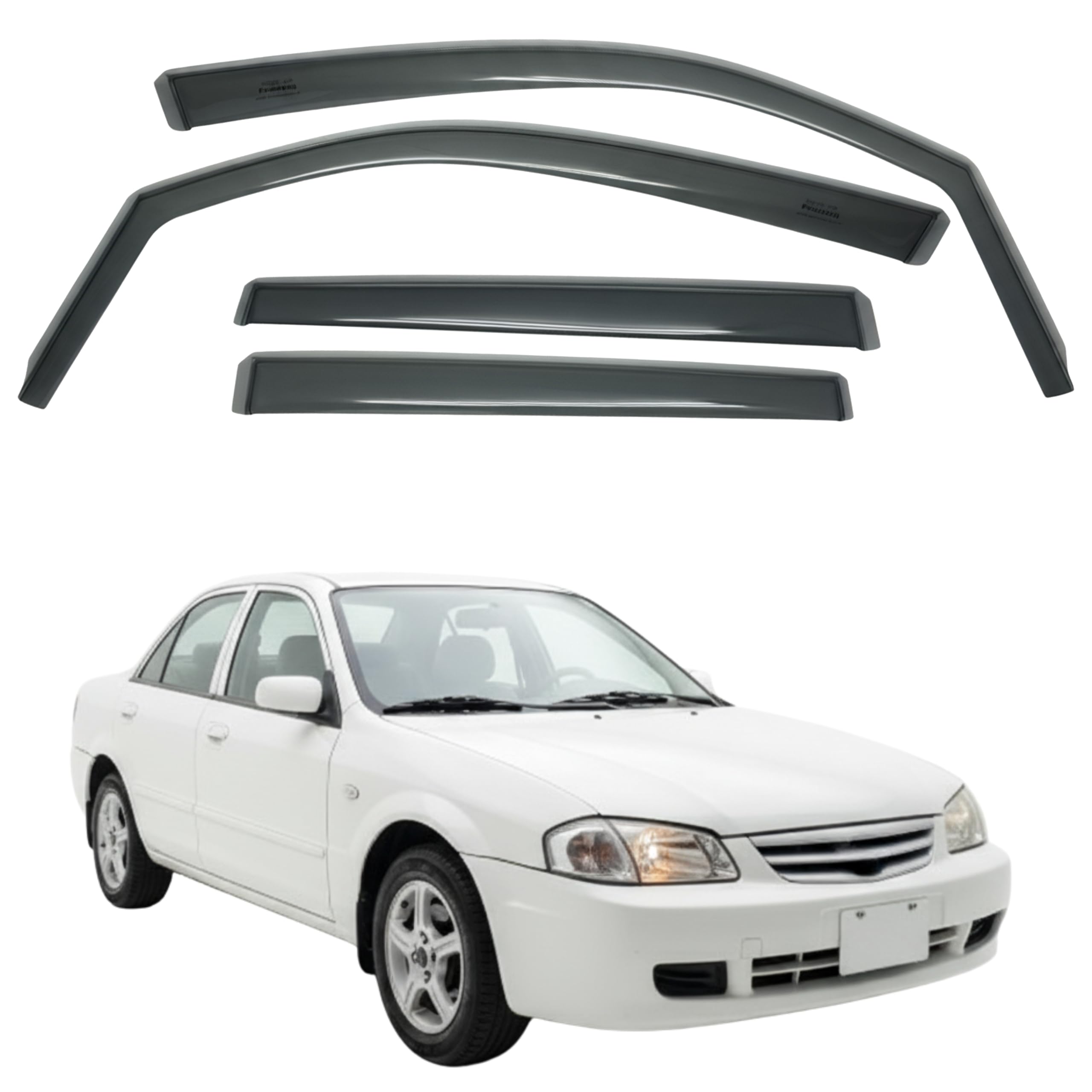 比德堡崁入式晴雨窗【短截款】FORD福特 TIERRA ACTIVA 2000-2005