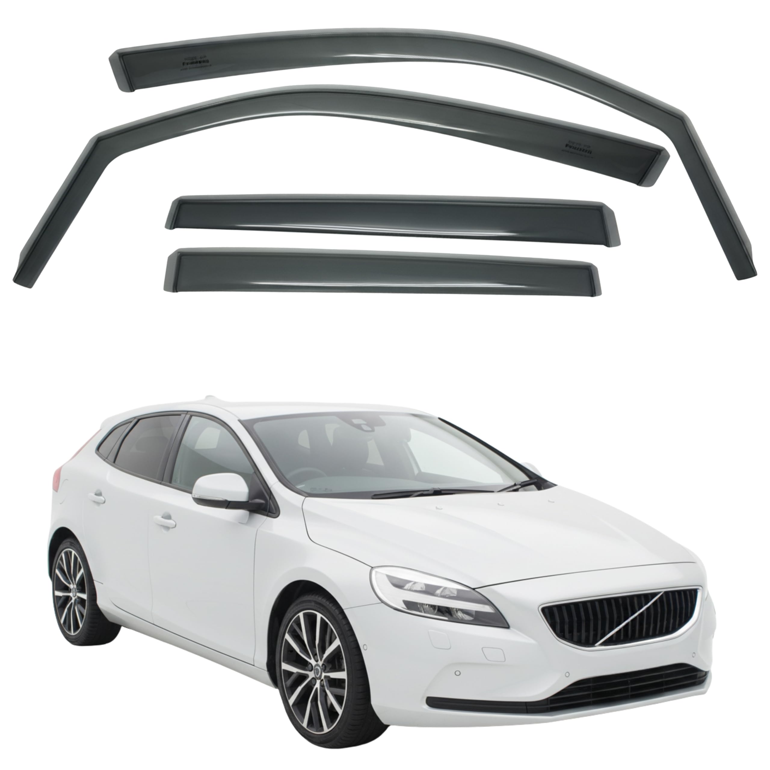 比德堡崁入式晴雨窗【國際標準款】VOLVO富豪 V40 2013-2019