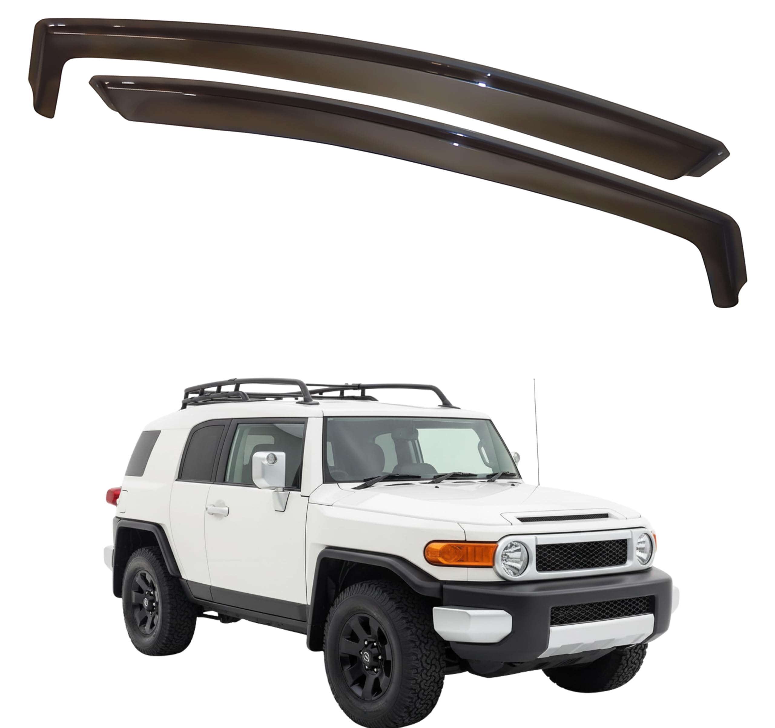 比德堡崁入式晴雨窗【短截款】TOYOTA豐田 FJ CRUISER 2007-2022