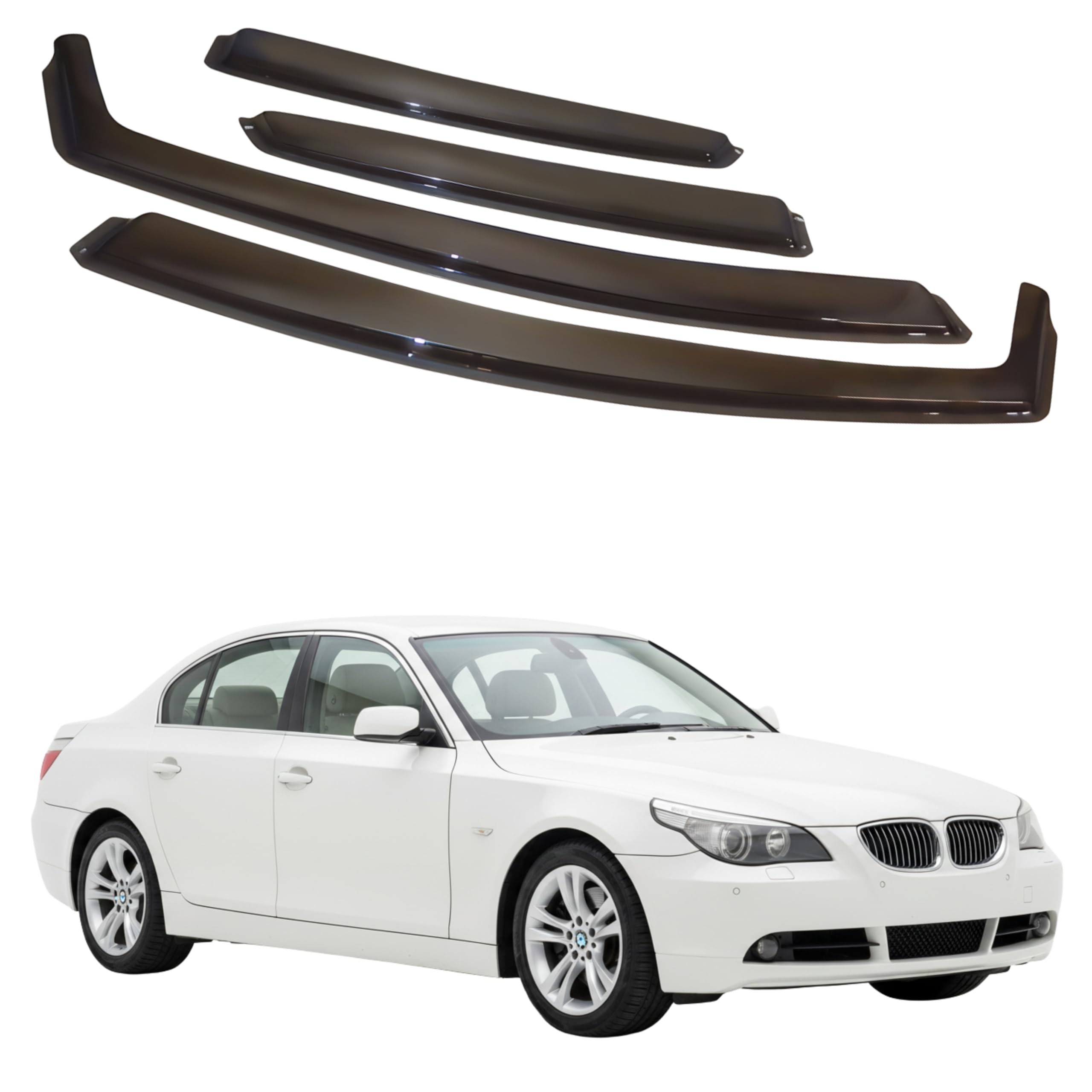 比德堡崁入式晴雨窗【短截款】BMW寶馬 5 Series E60 525i 2003-2010