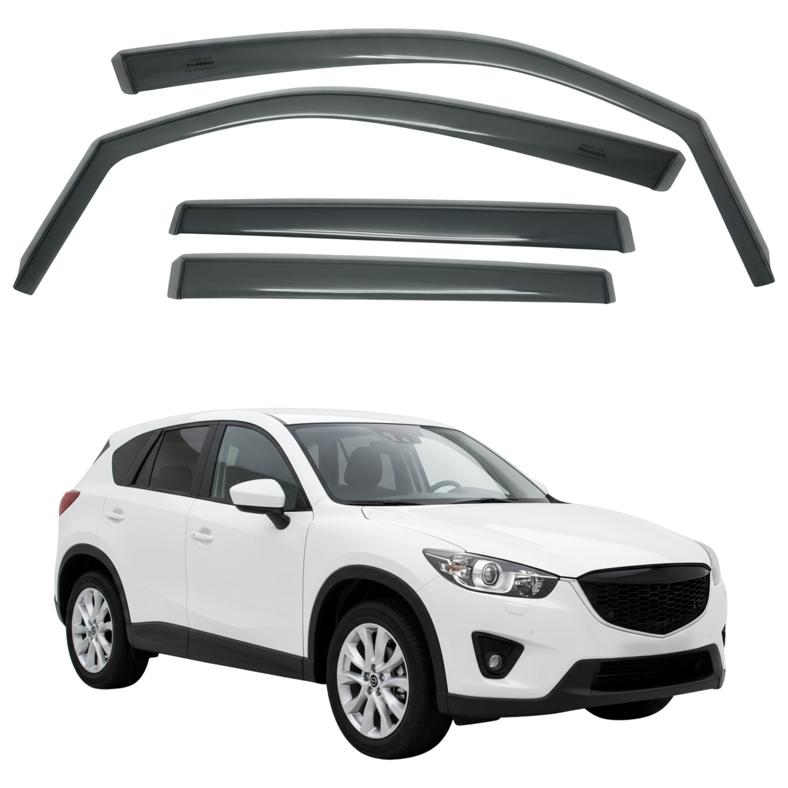比德堡崁入式晴雨窗【國際標準款】MAZDA馬自達 CX-5 一代 2012-2016