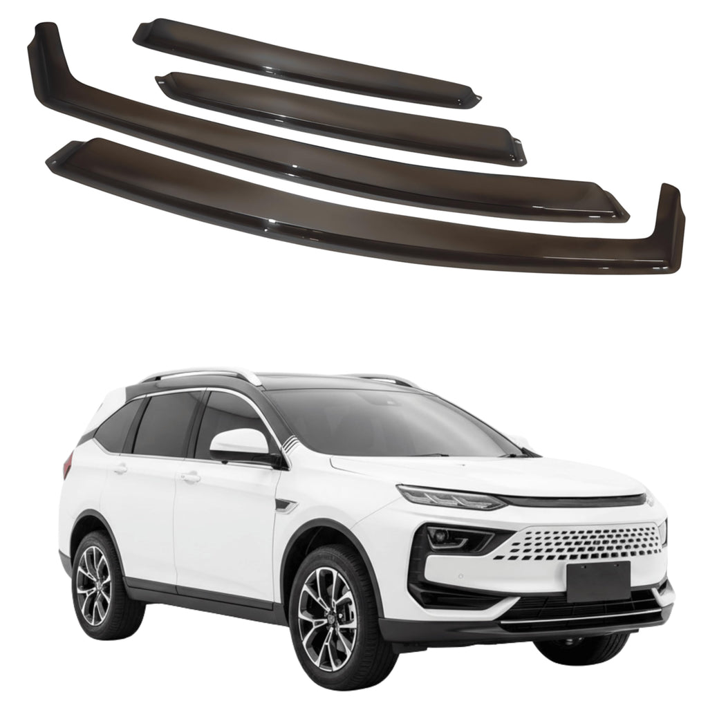Fresh Air Peterburg In-Channel raamwindgeleiders [Korte versie] LUXGEN URX Standard In-Channel 2019-