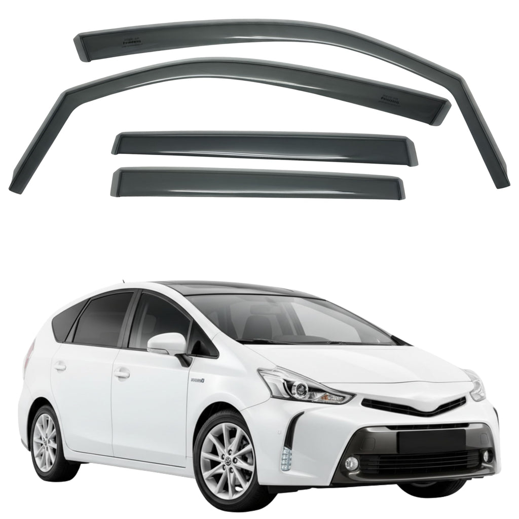 比德堡崁入式晴雨窗【短截款】TOYOTA豐田 PRIUS Alpha/普銳斯 α 2013-2022