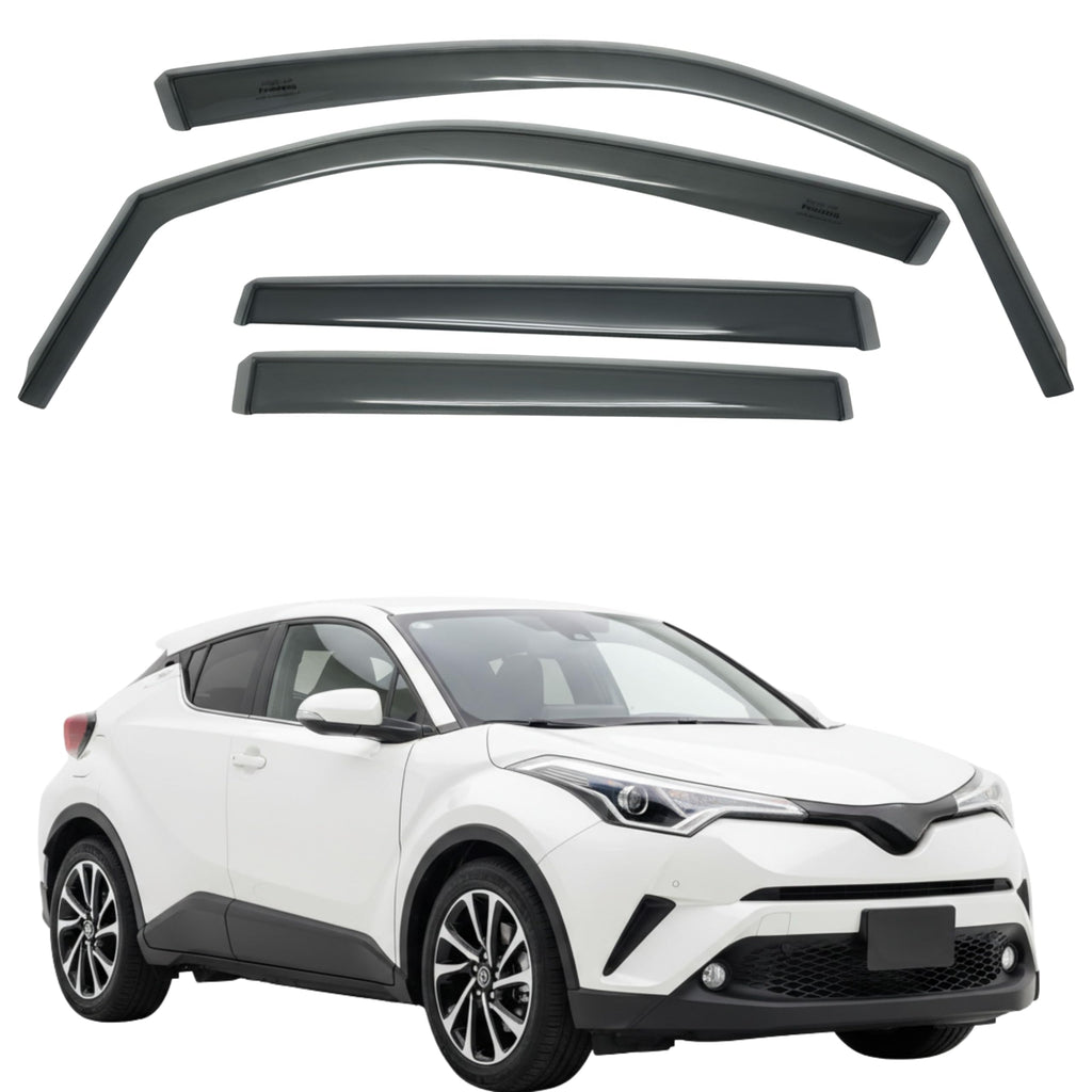 比德堡崁入式晴雨窗【國際標準款】TOYOTA豐田 C-HR 一代，LW系列 2017-2023