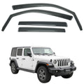 Fresh Air Peterburg In-Channel-Windabweiser [Kurzversion] JEEP WRANGLER JL 4-door 2018-