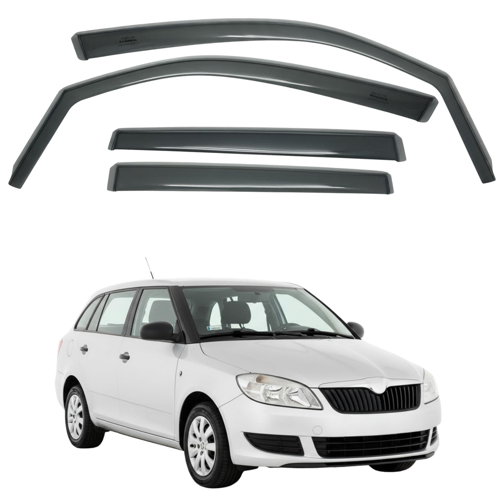 比德堡崁入式晴雨窗【國際標準款】SKODA斯哥達 FABIA Combi 2010-2014