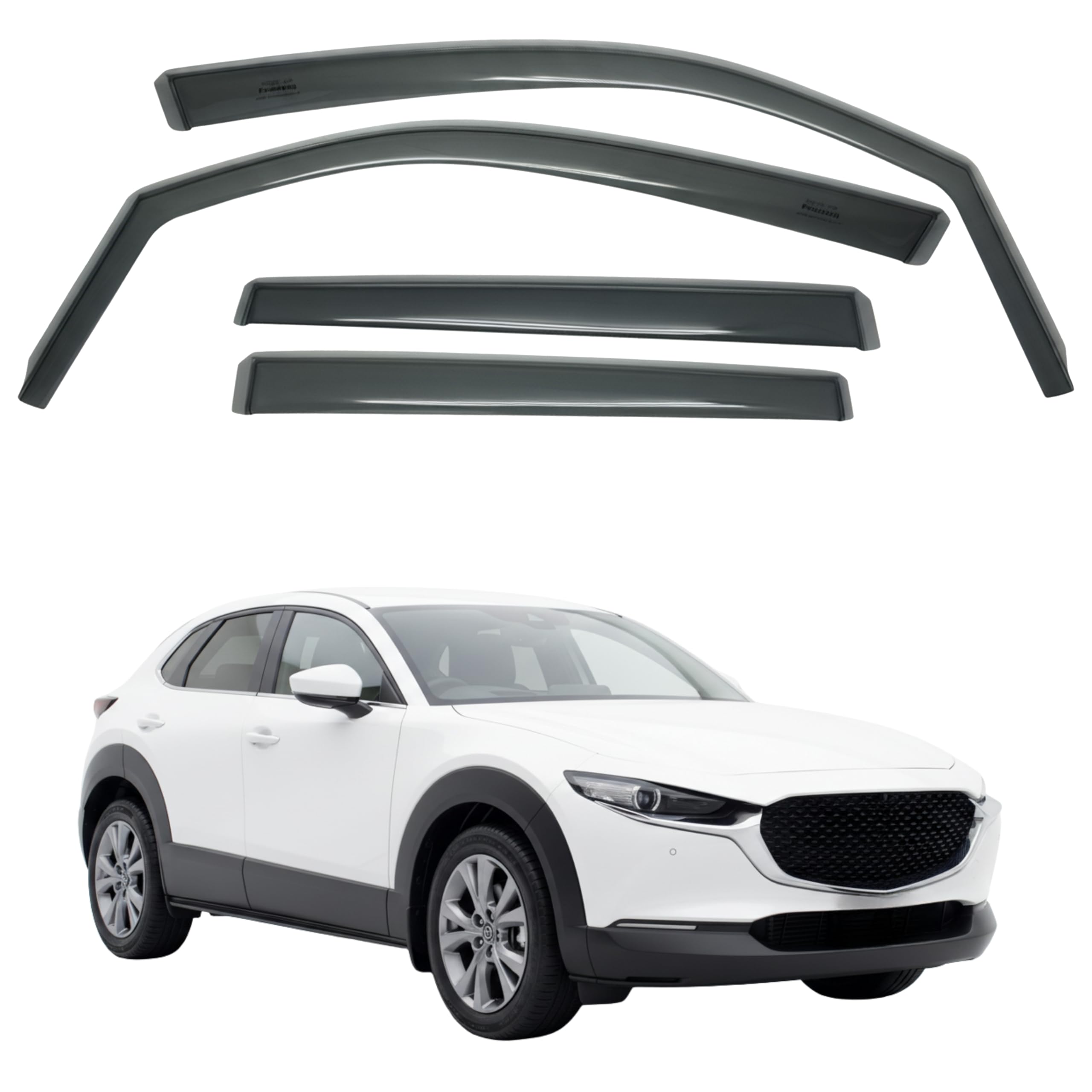 比德堡崁入式晴雨窗【短截款】MAZDA馬自達 CX-30 2019.10-
