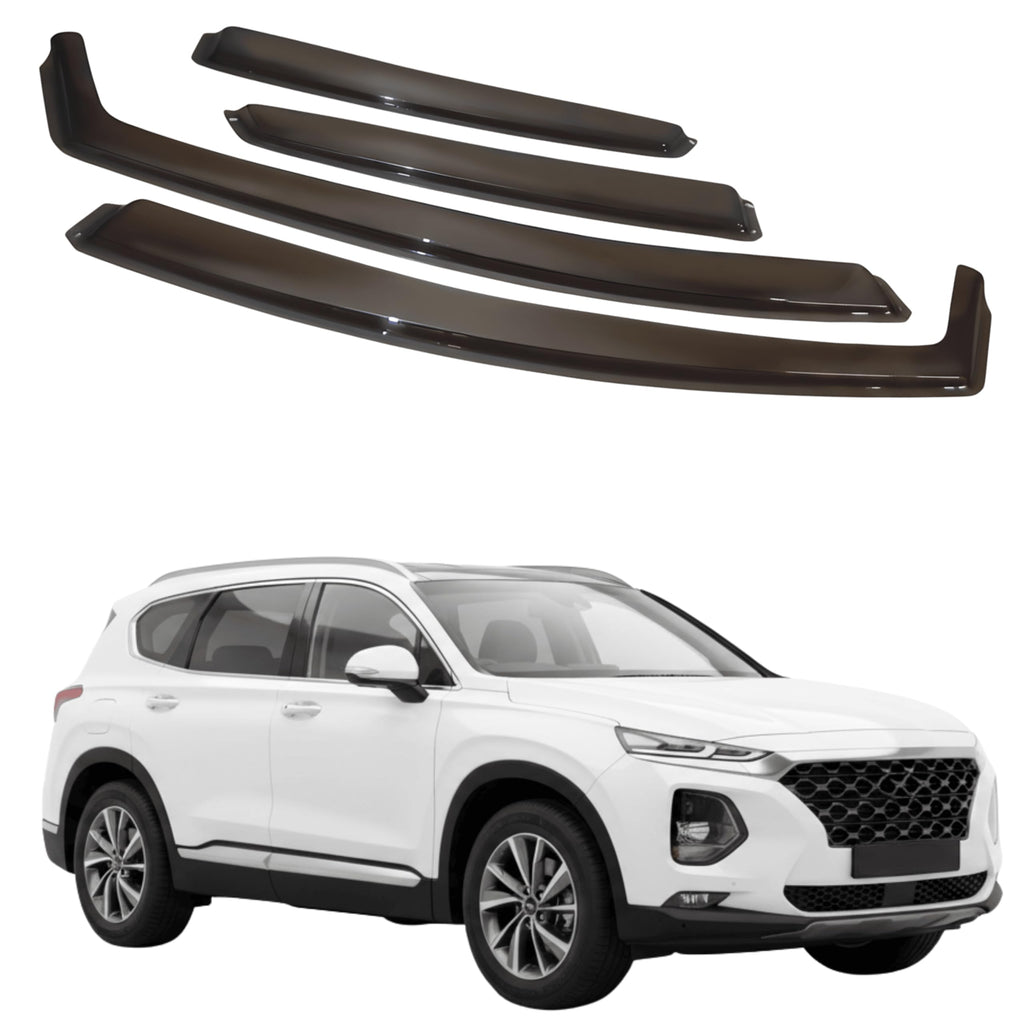 比德堡崁入式晴雨窗【國際標準款】HYUNDAI現代 SANTA FE 第四代 2019-2023