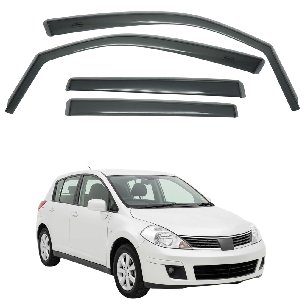 比德堡崁入式晴雨窗【短截款】NISSAN日產 TIIDA 4D/5D 2006-2012