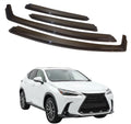 Fresh Air Peterburg In-Channel raamwindgeleiders [Korte versie] LEXUS NX200/300/350/ 450h+Gen 2 2022-