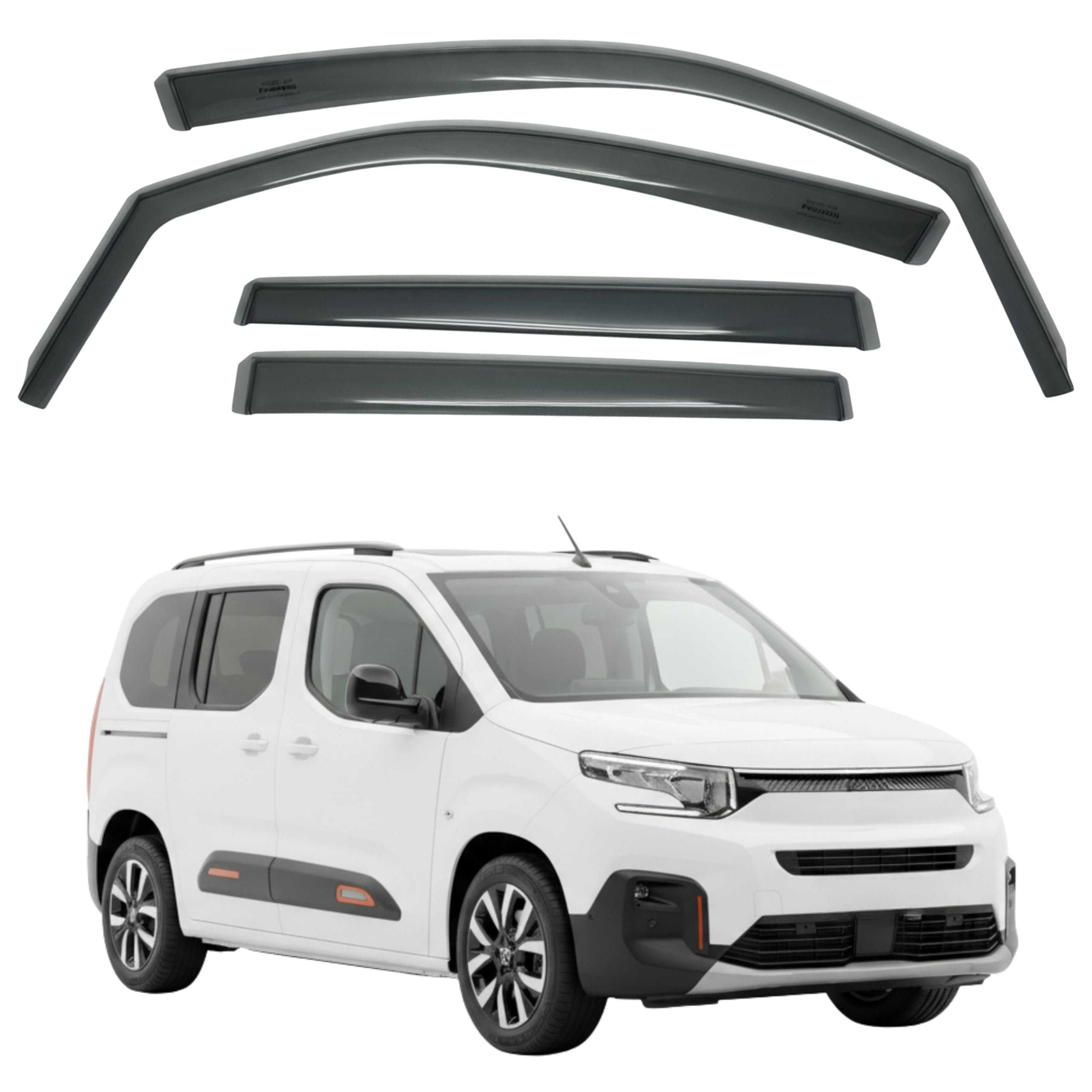 比德堡崁入式晴雨窗【國際標準款】CITROEN雪鐵龍 BERLINGO 布丁狗 2018+