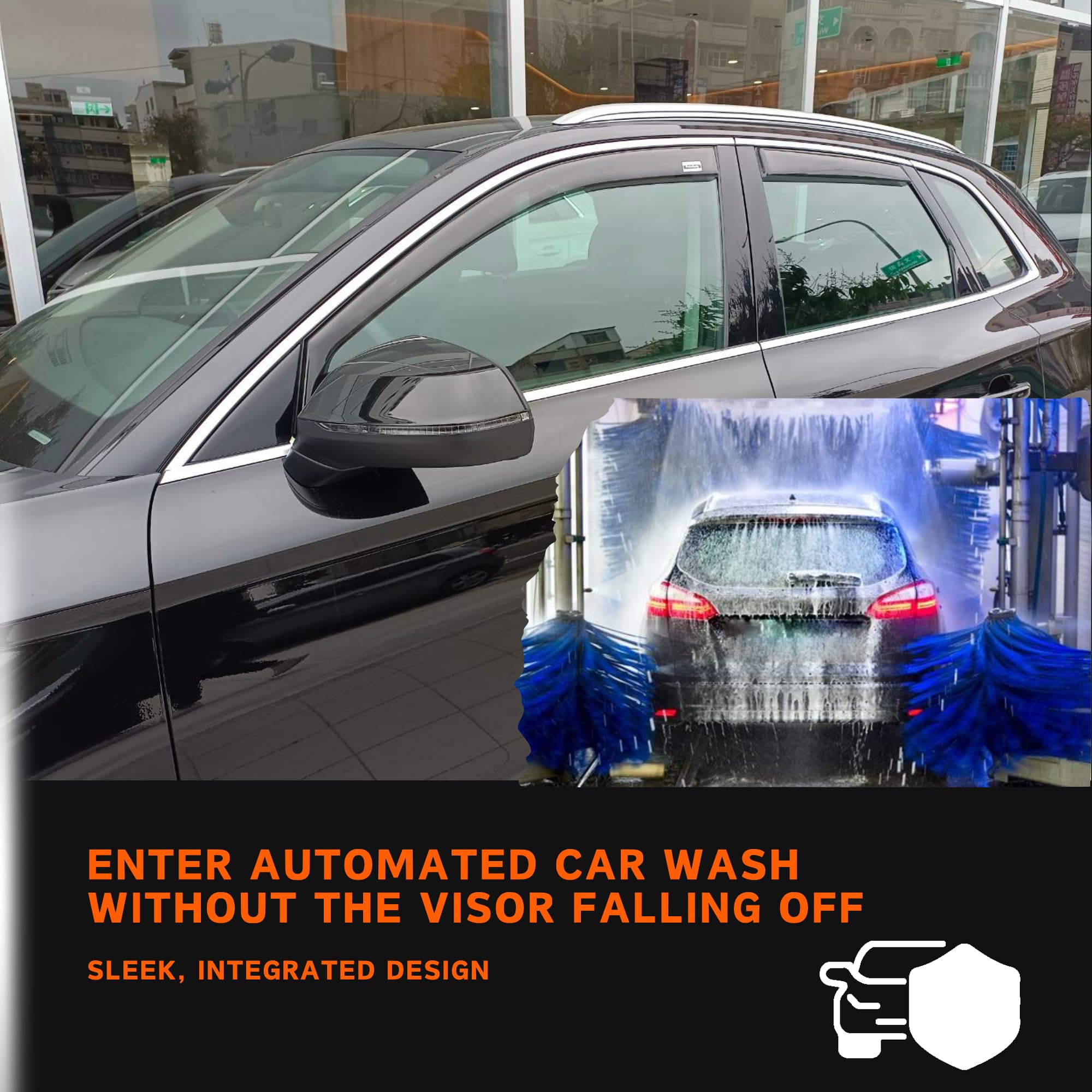 Fresh Air Peterburg In-Channel Window Visors [Short-Length] TOYOTA YARIS 2014.10-2018.5