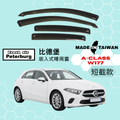 Fresh Air Peterburg In-Channel-Windabweiser [Kurzversion] M.BENZ A-Class/A180d/ W177 5D 2018-