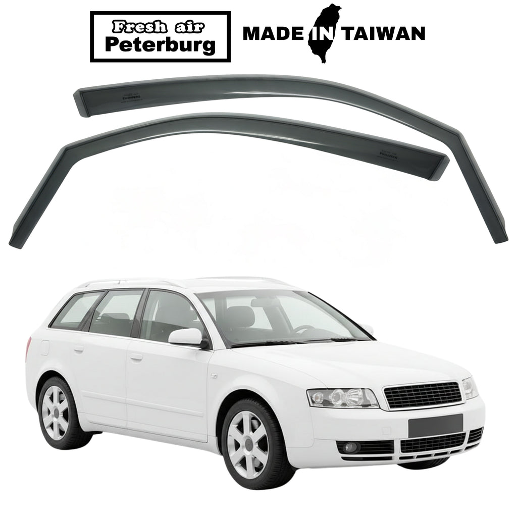 Fresh Air Peterburg In-Channel Window Visors [Short-Length] AUDI A4 Avant B6/8E 2001-2005