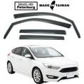 Fresh Air Peterburg In-Channel Window Visors [International Standard] FORD FOCUS MK3/3.5，Standard(4D, 5D) 2012-2018