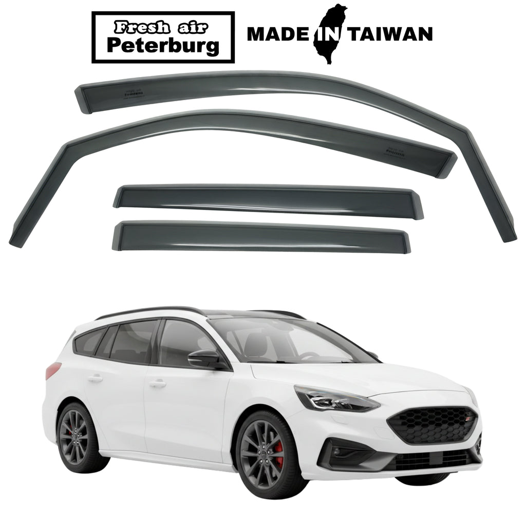 Fresh Air Peterburg In-Channel Window Visors [International Standard] FORD FOCUS MK4 ST WAGON 5D 2020-