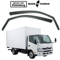 Fresh Air Peterburg In-Channel Window Visors [Short-Length] HINO HINO 300 (3.49-ton) 2011-