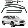 Fresh Air Peterburg In-Channel Window Visors [International Standard] INFINITI JX35 2012-2014