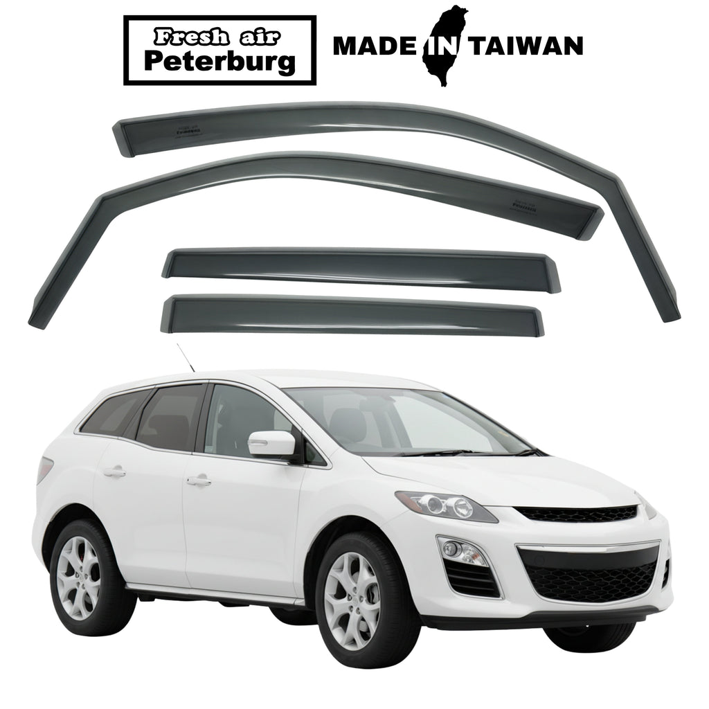 Fresh Air Peterburg In-Channel Window Visors [Short-Length] MAZDA CX-7 2009-
