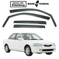 Fresh Air Peterburg In-Channel Window Visors [Short-Length] MAZDA Mazda 323 Protégé 1997-2004