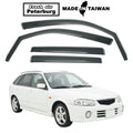 Fresh Air Peterburg In-Channel Window Visors [International Standard] MAZDA Mazda 323 4D/5D 1997-2004