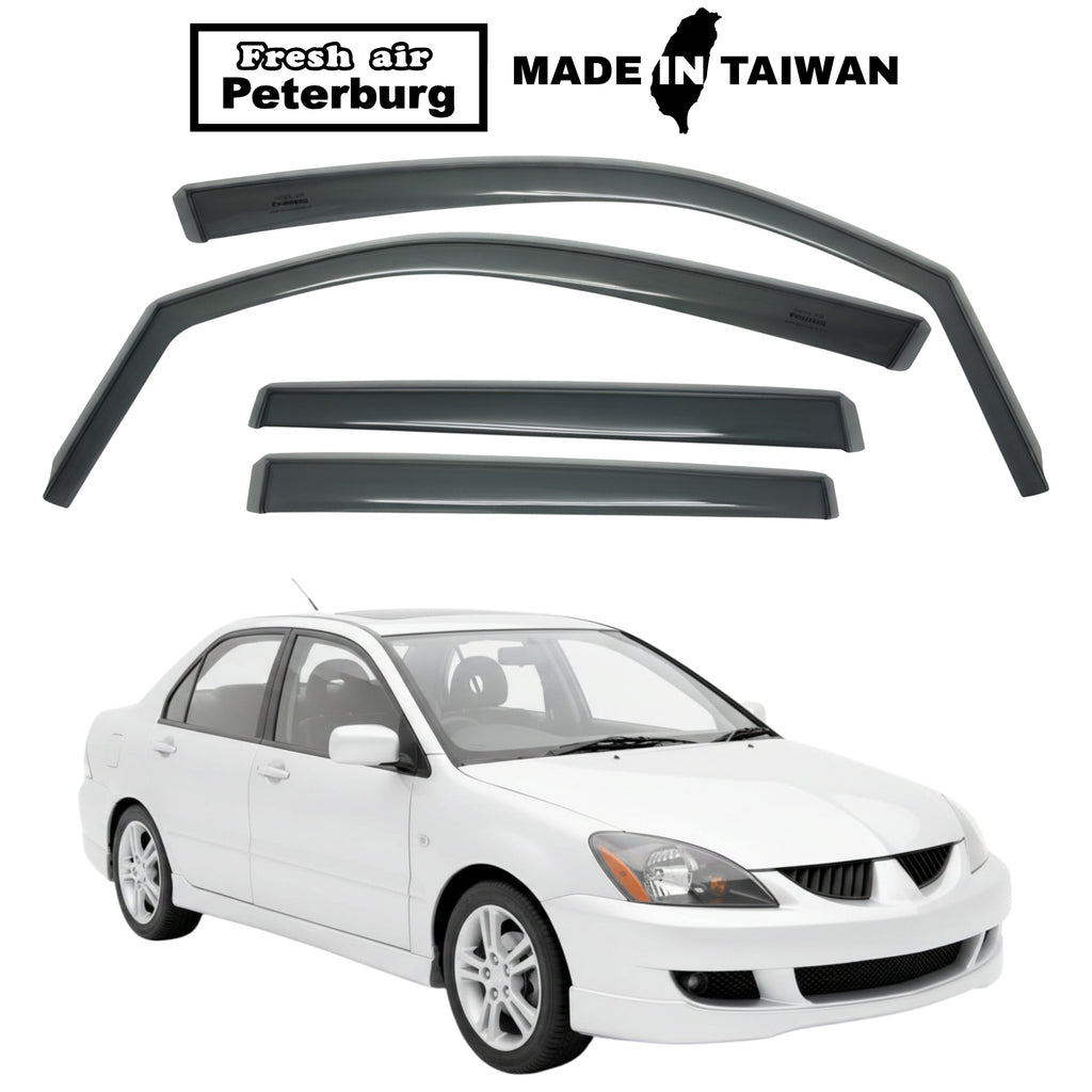 Fresh Air Peterburg In-Channel Window Visors [International Standard] MITSUBISHI LANCER GLOBAL 2000-2007