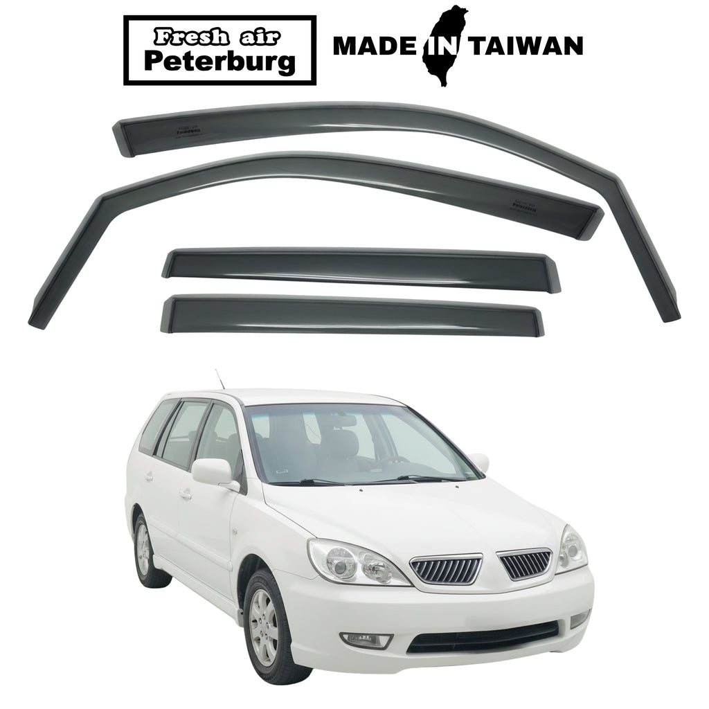 Fresh Air Peterburg In-Channel Window Visors [International Standard] MITSUBISHI SAVRIN 2005-