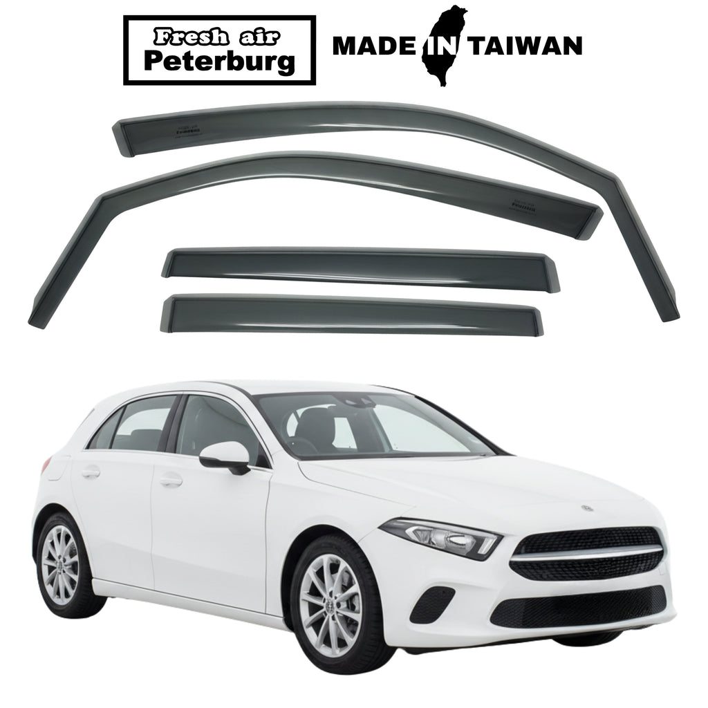 Fresh Air Peterburg In-Channel Window Visors [International Standard] M.BENZ A-Class/A180d/ W177 5D 2018-