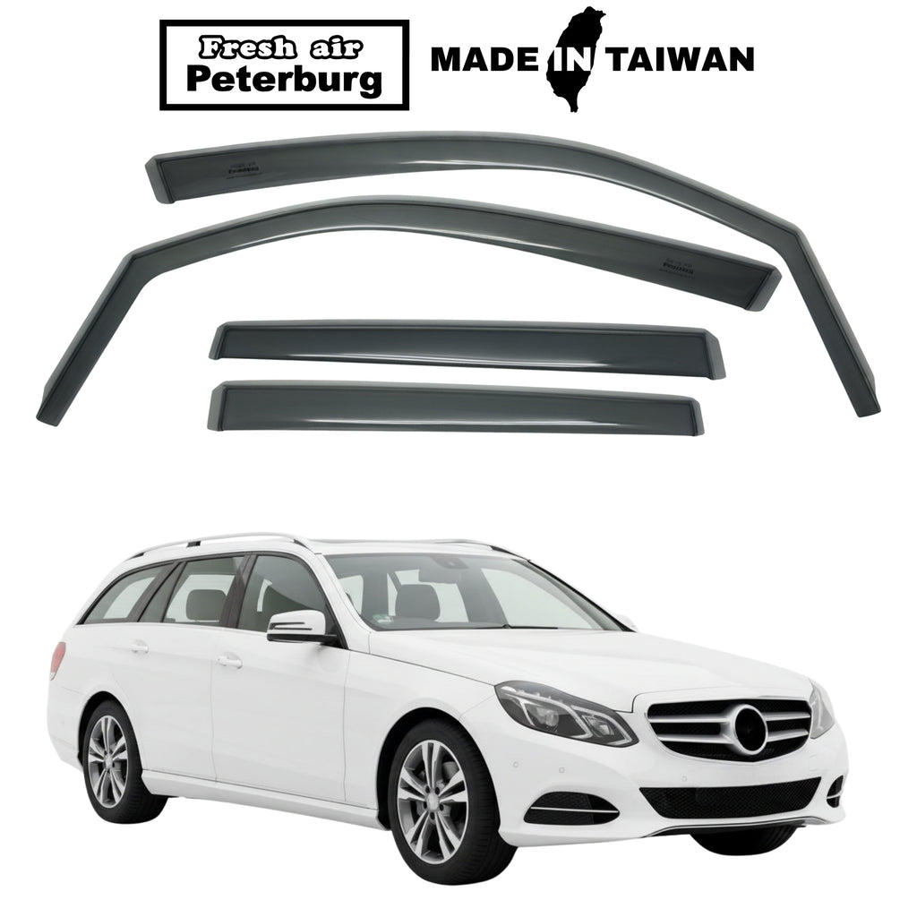 Fresh Air Peterburg In-Channel Window Visors [Short-Length] M.BENZ E-Class/E350/ S212 5D 2009.7-2016