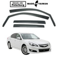 Fresh Air Peterburg In-Channel Window Visors [Short-Length] SUBARU LEGACY 5D 2009-2014