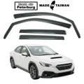 Fresh Air Peterburg In-Channel Window Visors [Short-Length] SUBARU WRX Wagon 5D 2023