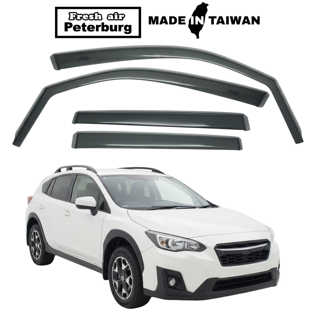 Fresh Air Peterburg In-Channel Window Visors [Short-Length] SUBARU XV 5D，LW Series 2017-