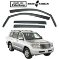 Fresh Air Peterburg In-Channel Window Visors [Short-Length] TOYOTA LAND CRUISER 200 Series 2008-