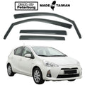 Fresh Air Peterburg In-Channel Window Visors [International Standard] TOYOTA PRIUS C 1.5 2012-2018-