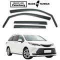 Fresh Air Peterburg In-Channel Window Visors [International Standard] TOYOTA SIENNA 4th. Gen 4 2021.3-