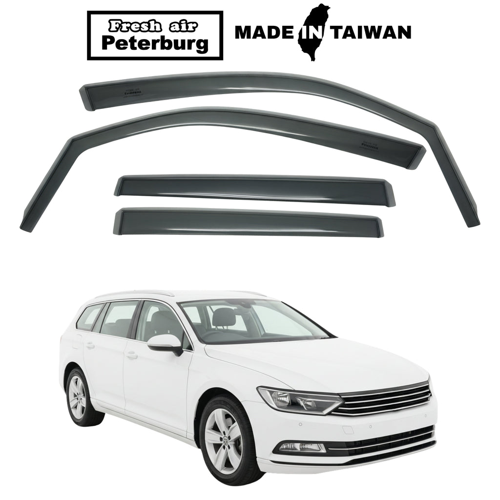 Fresh Air Peterburg Deflectores de ventana de canal [Versión corta] VW PASSAT B8 VARIANT 2015-2023