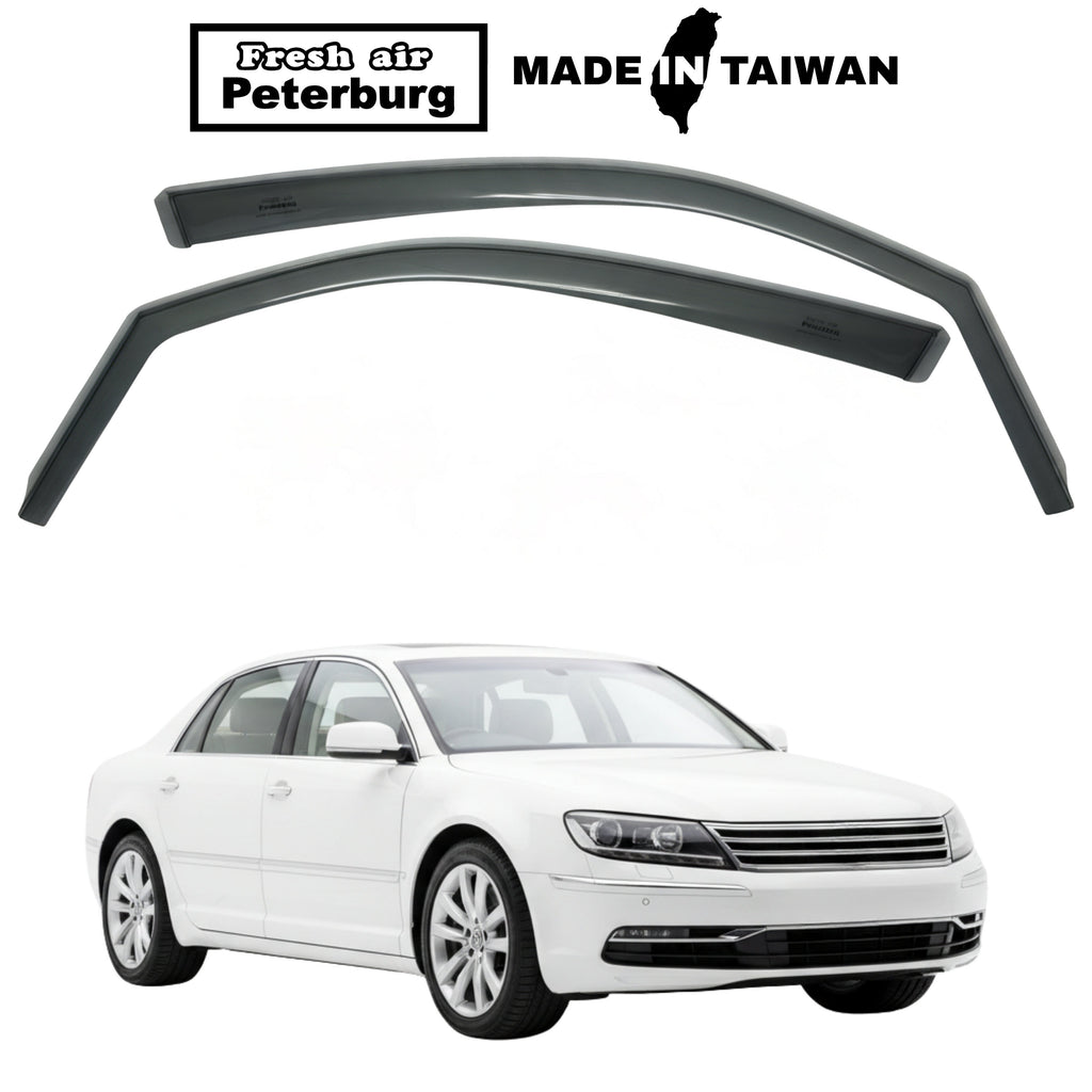 Fresh Air Peterburg In-Channel Window Visors [Short-Length] VW Phaeton /LWBLWB / 2002-2015