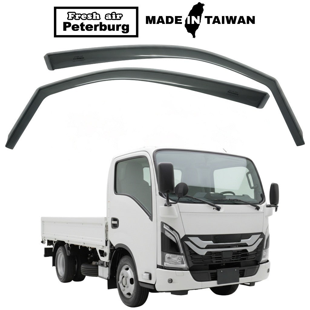 比德堡崁入式晴雨窗【國際標準款】ISUZU台北合眾 NLR 一路發3.5頓貨車 2024-
