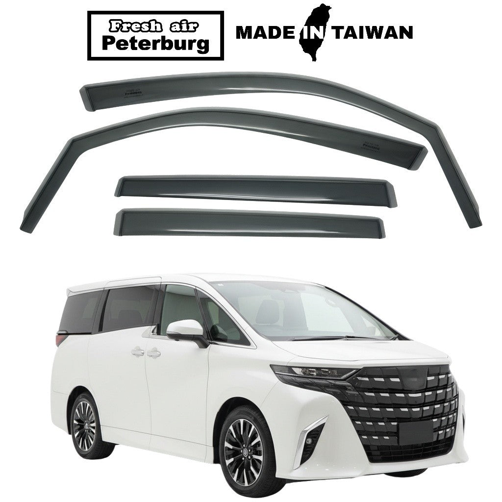 比德堡崁入式晴雨窗【國際標準款】TOYOTA豐田 ALPHARD AH40 2024+